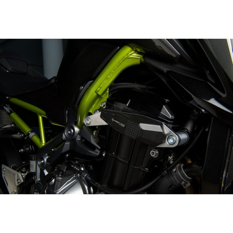 EVOS Crash Pads / Frame Sliders for Kawasaki Z900 & Z900RS